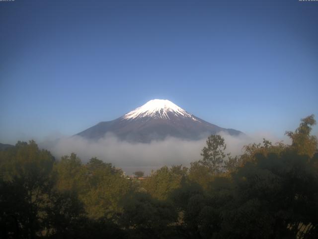 山中湖からの富士山