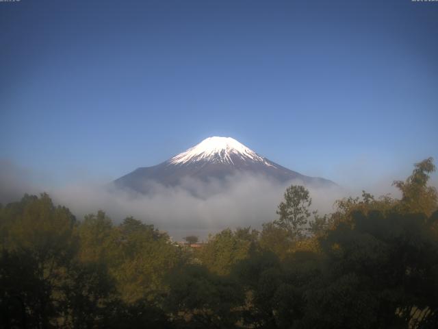 山中湖からの富士山