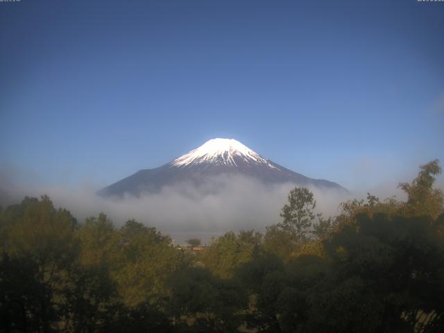 山中湖からの富士山