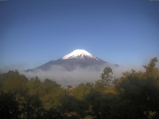 山中湖からの富士山