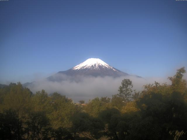 山中湖からの富士山