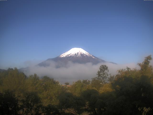 山中湖からの富士山