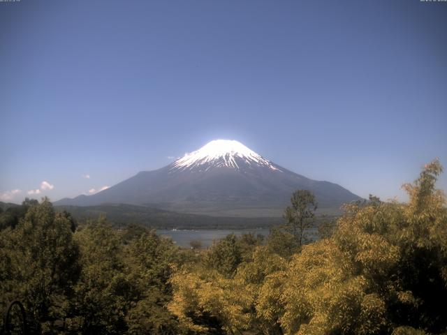 山中湖からの富士山