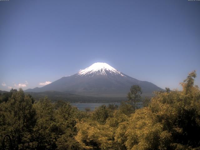 山中湖からの富士山