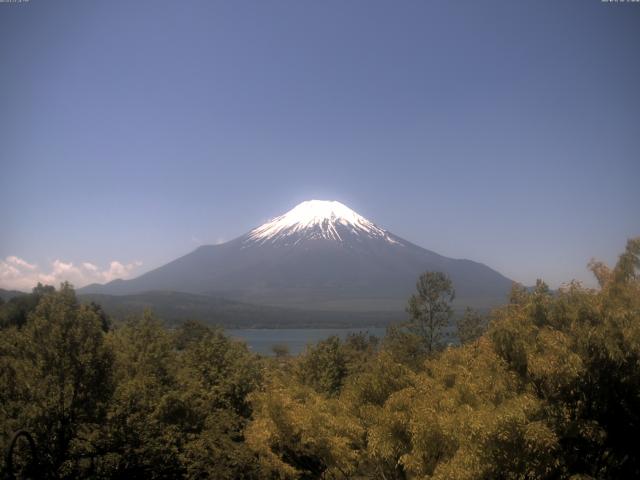 山中湖からの富士山