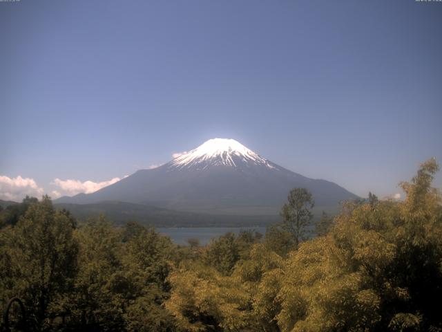 山中湖からの富士山