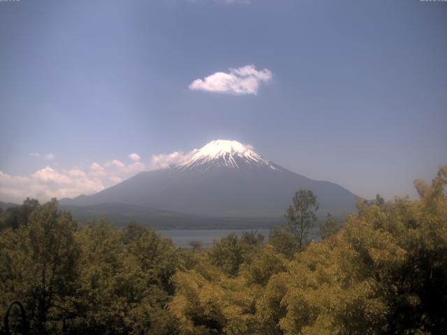 山中湖からの富士山