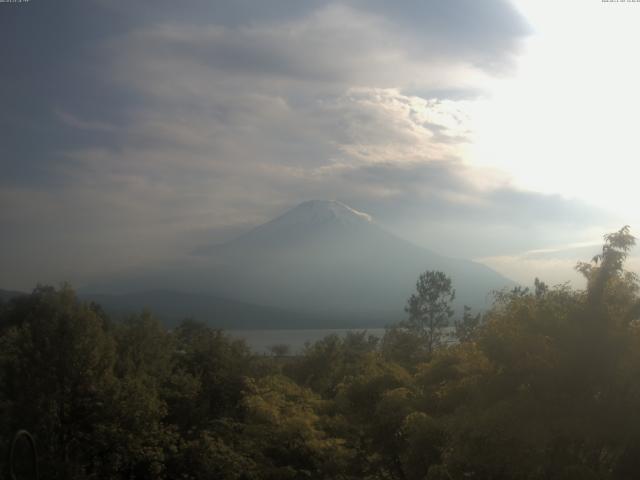山中湖からの富士山