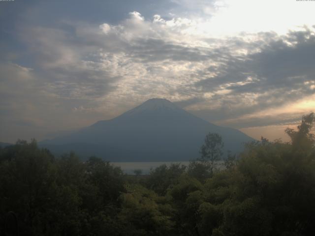 山中湖からの富士山