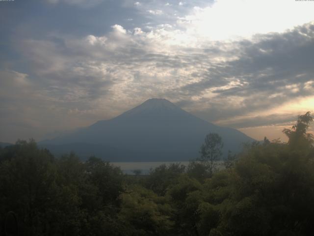 山中湖からの富士山