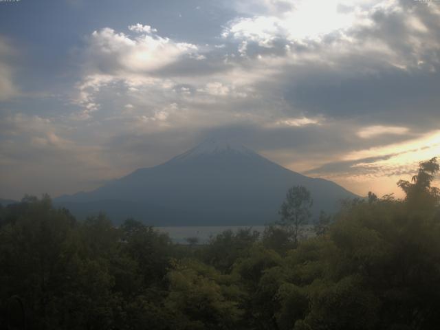 山中湖からの富士山