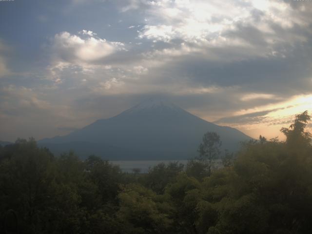 山中湖からの富士山
