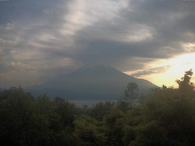 山中湖からの富士山