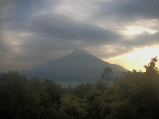 山中湖からの富士山
