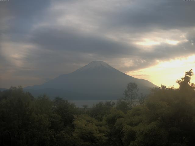 山中湖からの富士山