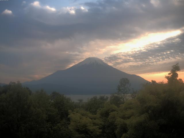 山中湖からの富士山