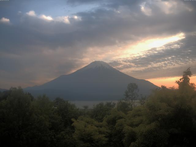 山中湖からの富士山