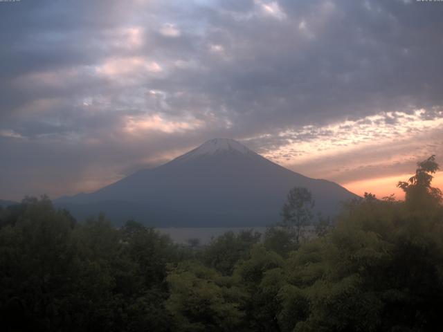 山中湖からの富士山