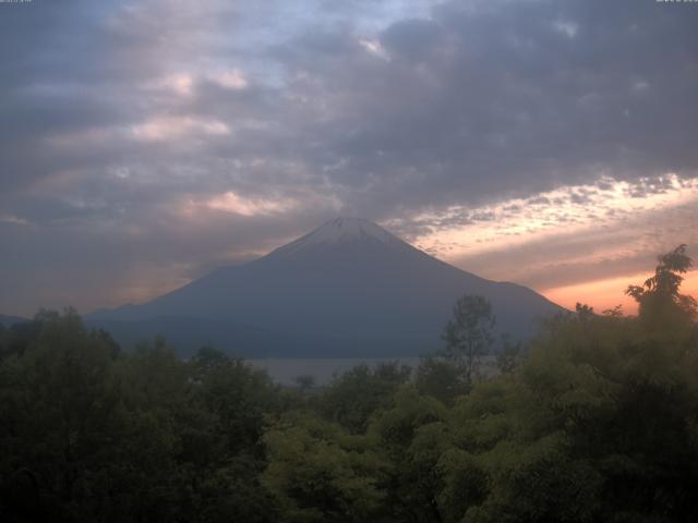 山中湖からの富士山