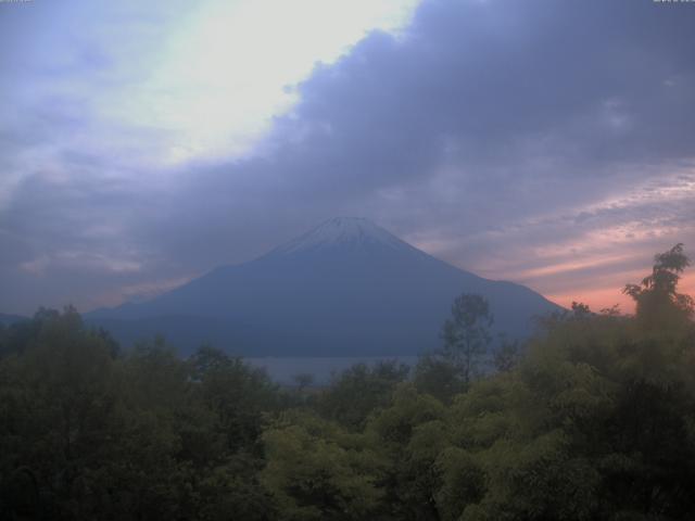 山中湖からの富士山