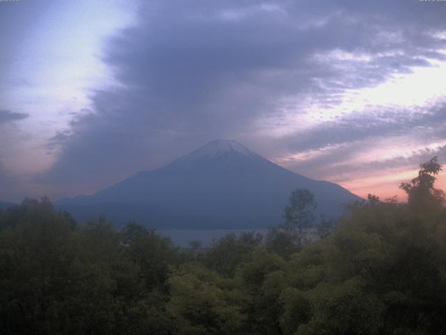 山中湖からの富士山
