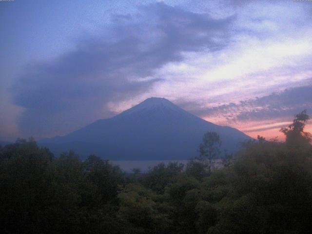 山中湖からの富士山