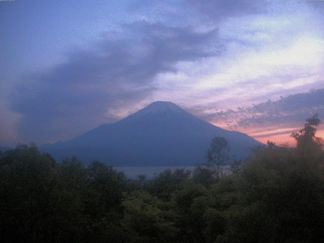 山中湖からの富士山