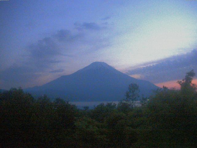 山中湖からの富士山