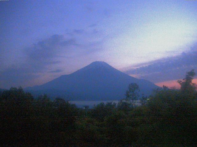 山中湖からの富士山