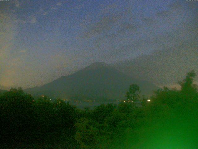 山中湖からの富士山