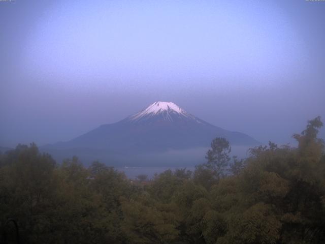 山中湖からの富士山