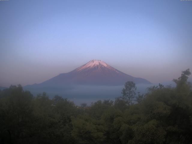 山中湖からの富士山