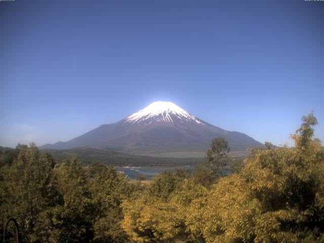 山中湖からの富士山