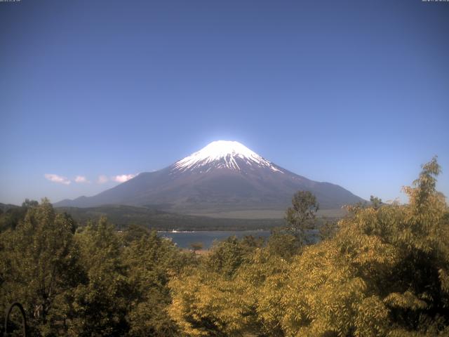 山中湖からの富士山