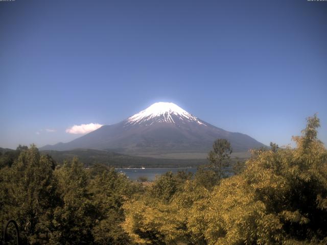 山中湖からの富士山