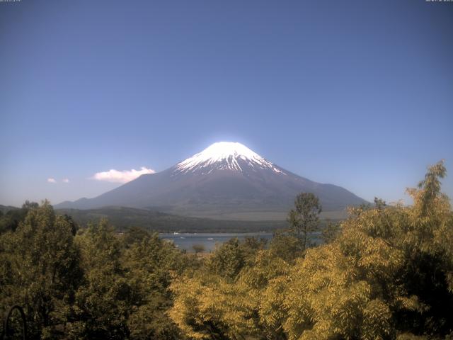 山中湖からの富士山