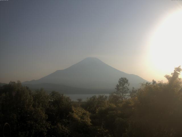 山中湖からの富士山