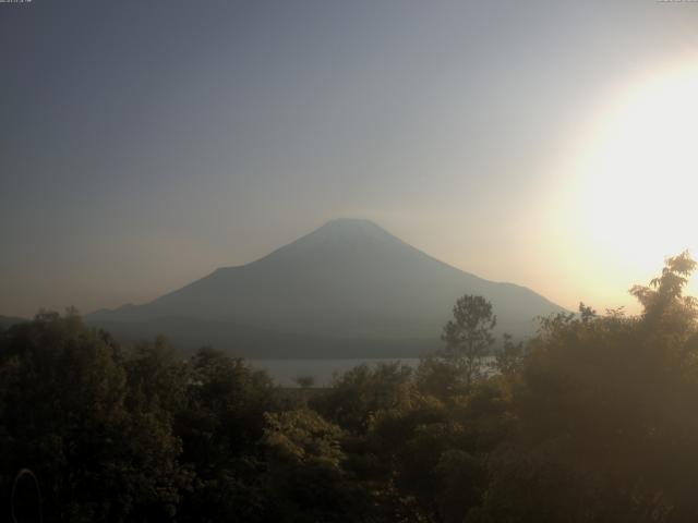 山中湖からの富士山