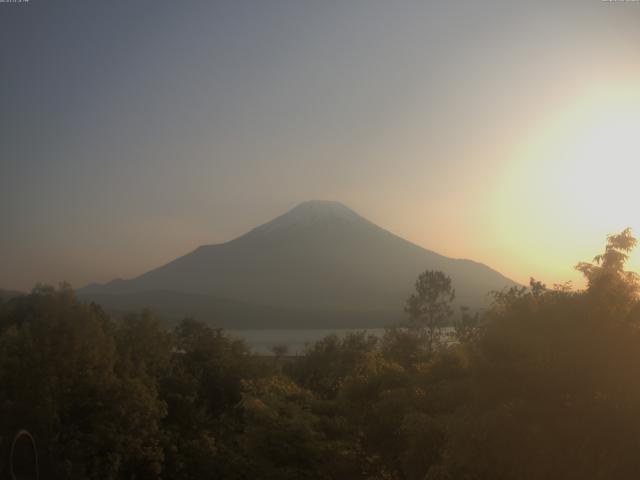 山中湖からの富士山