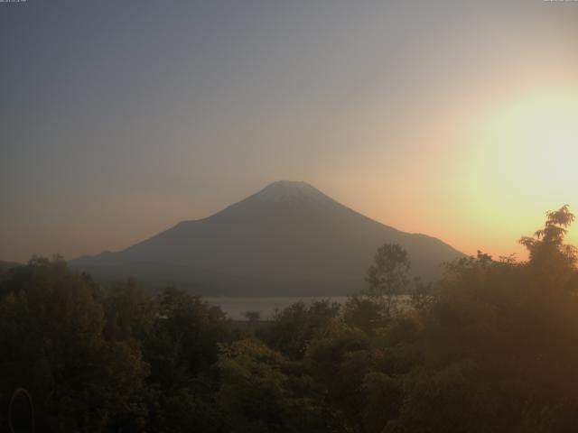 山中湖からの富士山