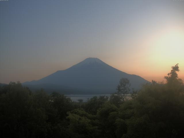 山中湖からの富士山