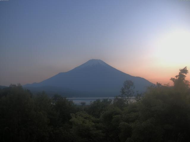 山中湖からの富士山