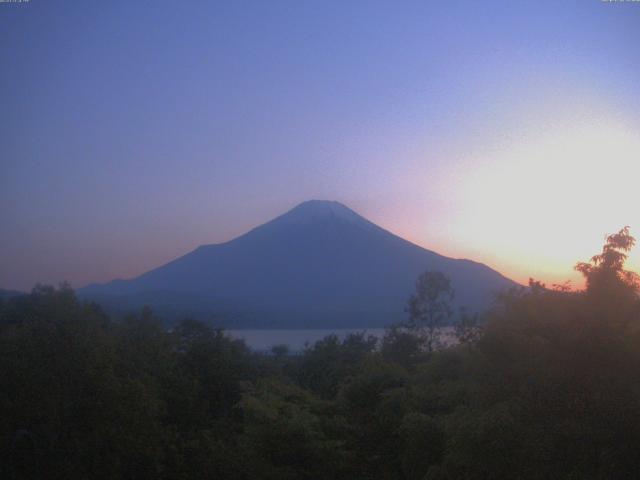山中湖からの富士山