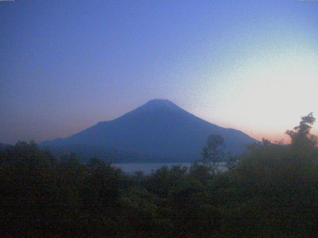 山中湖からの富士山