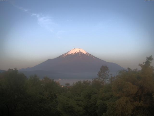 山中湖からの富士山