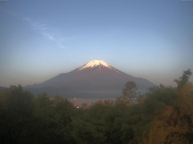 山中湖からの富士山