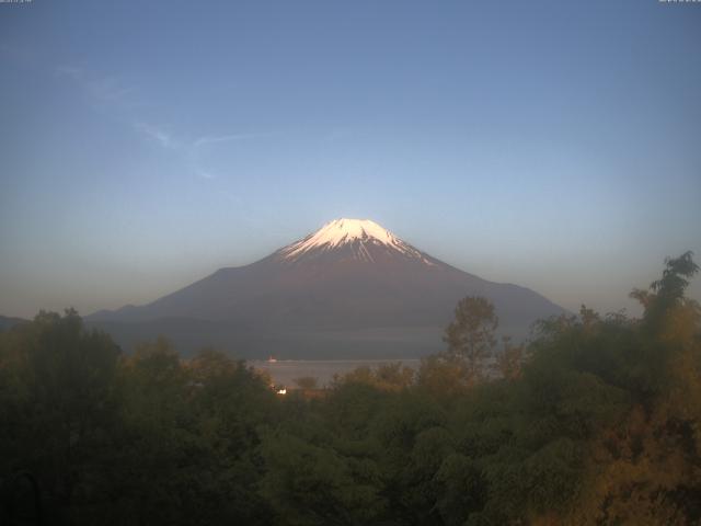 山中湖からの富士山