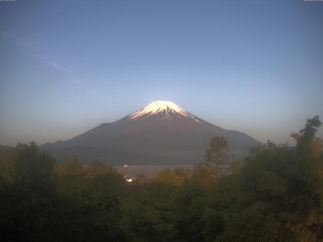 山中湖からの富士山