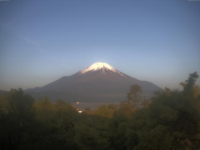 山中湖からの富士山