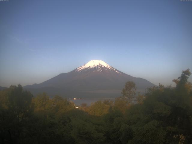 山中湖からの富士山